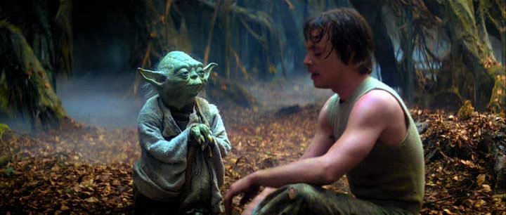 yoda star wars quotes. Yoda and Luke