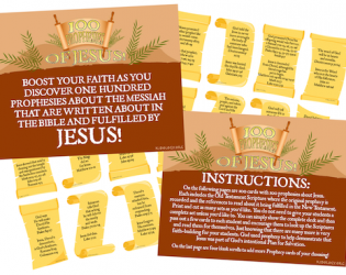 Just 100 Prophesies of Jesus!