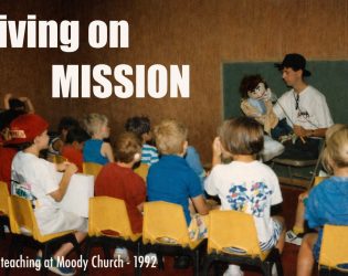 Living on Mission – Discovering my Ministry Manifesto